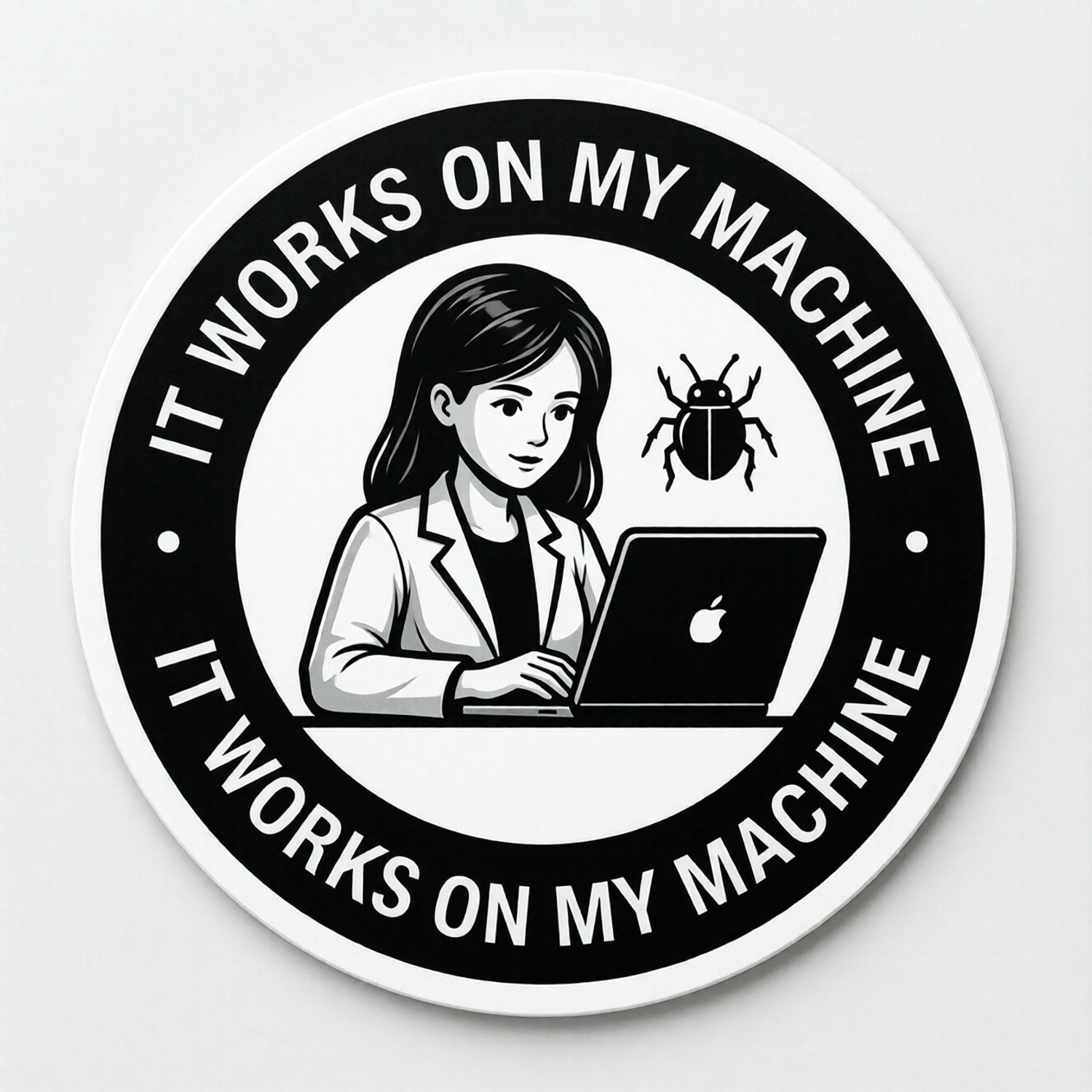 It Works on My Machine Coaster